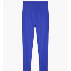 Seamless purple / sapphire WeWoreWhat leggings